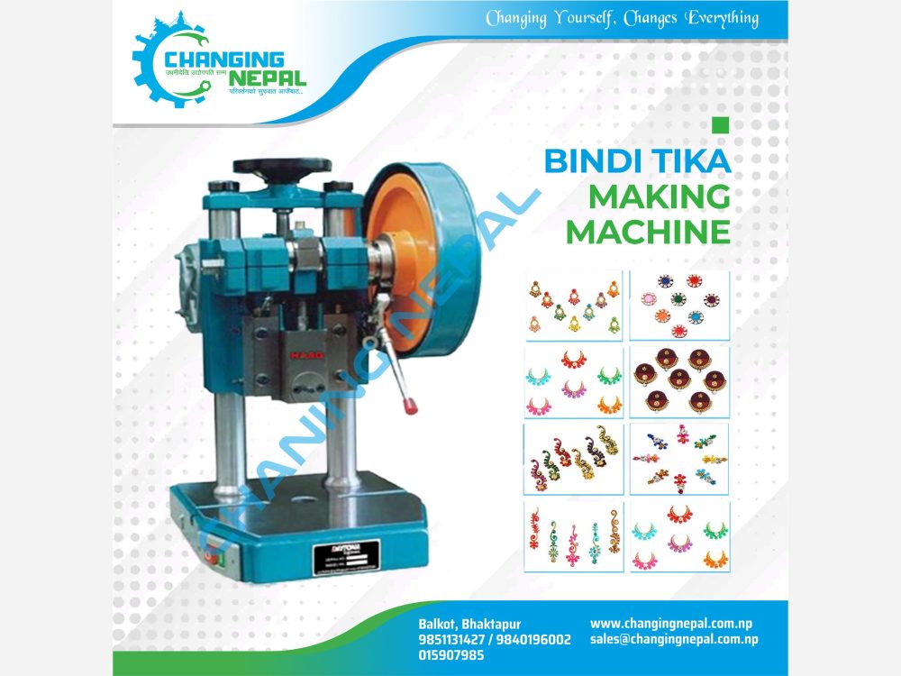 Bindi Tika Making Machine